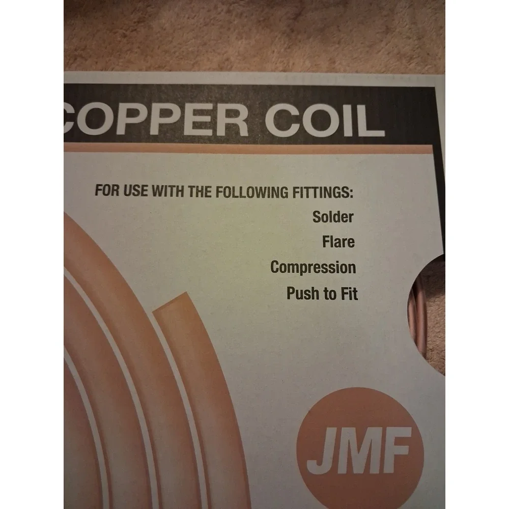 New In The Box Copper Coil JMF COMPANY 1/4